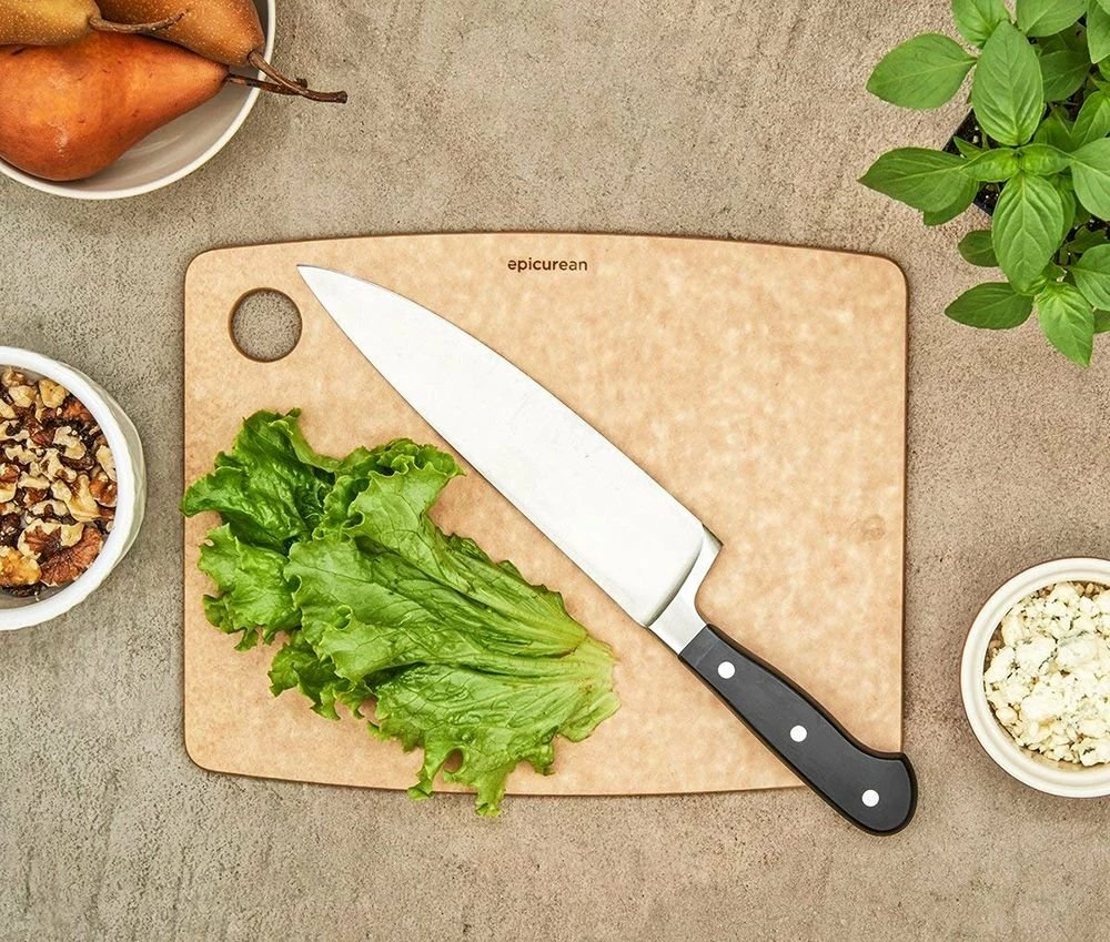 Epicurean Kitchen Series Cutting Board 12" X 9" - Natural 2 Epicurean Kitchen Series Cutting Board 12" X 9" - Natural - Image 2