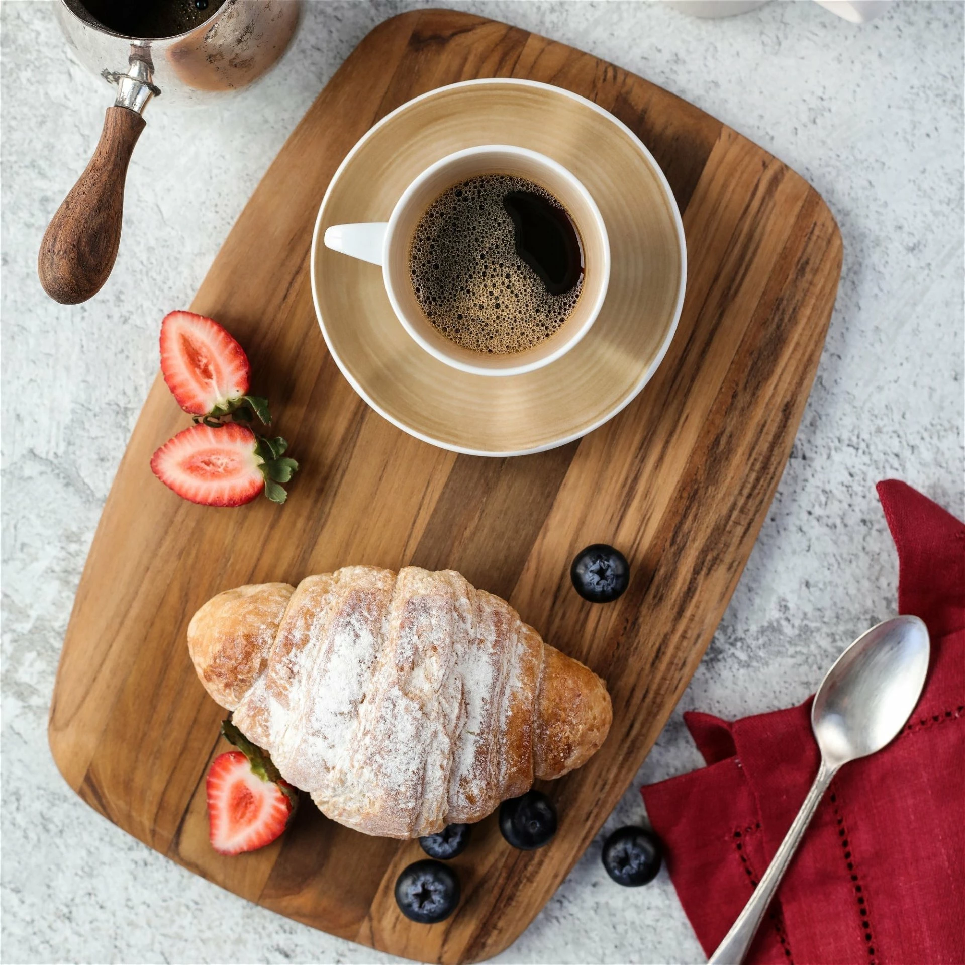 TeakHaus Edge Grain Cutting Board W/Rounded Edge (Small) | 12" X 8" X 0.55" 4 TeakHaus Edge Grain Cutting Board W/Rounded Edge (Small) | 12" X 8" X 0.55" - Image 4