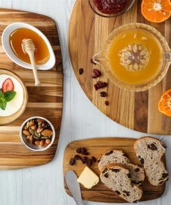 TeakHaus Square Edge Grain Cutting Board W/Rounded Edge (Small) | 12" X 12" X 0.55" 7 TeakHaus Square Edge Grain Cutting Board W/Rounded Edge (Small) | 12" X 12" X 0.55" -Knife-shop 02.5 elegant 201 206 209 2