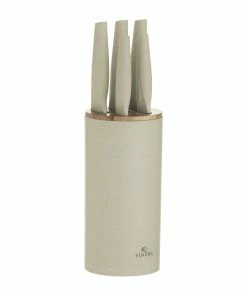 Viners Organic Natural Knife Block Set | 6-Piece