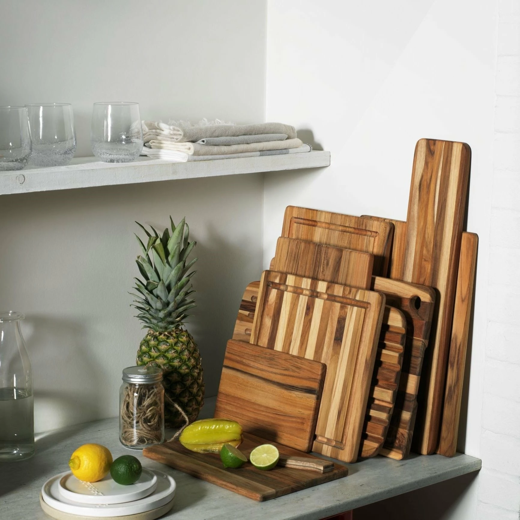 TeakHaus Edge Grain Cutting/Serving Board (Rectangle) | 12" X 8" X 0.55" 5 TeakHaus Edge Grain Cutting/Serving Board (Rectangle) | 12" X 8" X 0.55" - Image 5