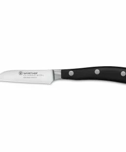 Wusthof Cutlery Wusthof Classic Ikon 2-Piece Asian Knife Set | Santoku & Paring -Knife-shop 1040333208 3in flat cut paring knife