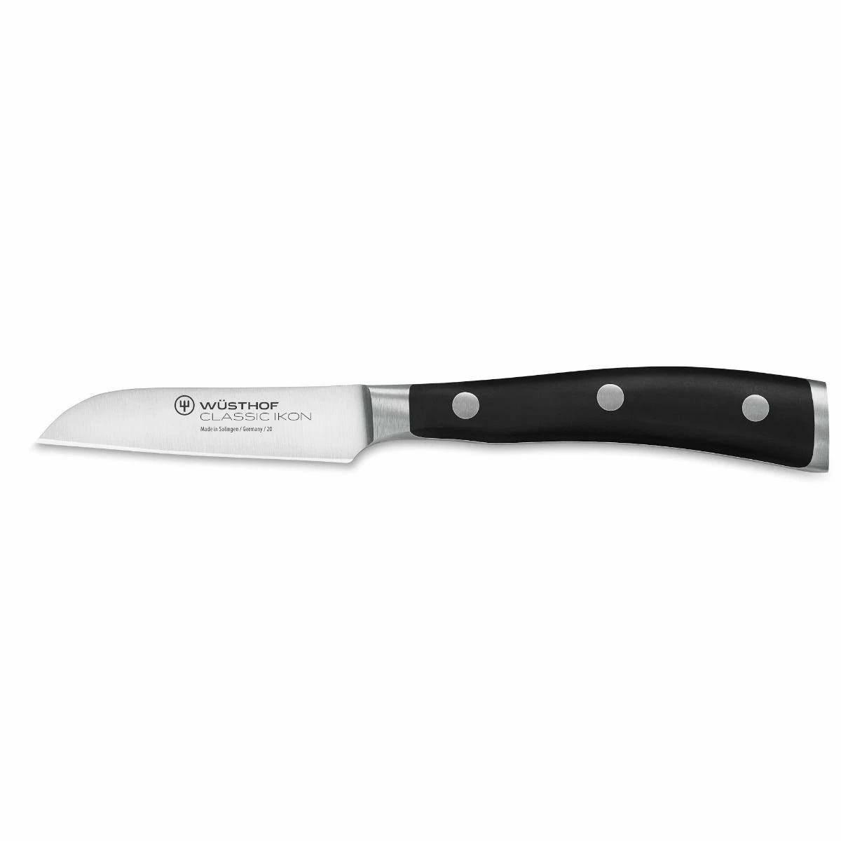 Wusthof Cutlery Wusthof Classic Ikon 3" Paring Knife | Flat Cut 1 Wusthof Cutlery Wusthof Classic Ikon 3" Paring Knife | Flat Cut