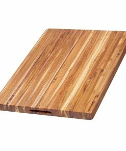 TeakHaus Edge Grain Carving Board W/Hand Grip (Rectangle) | 24" X 18" X 1.5"
