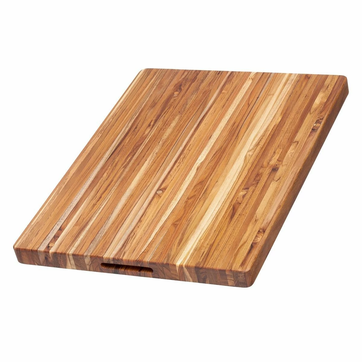 TeakHaus Edge Grain Carving Board W/Hand Grip (Rectangle) | 24" X 18" X 1.5" 1 TeakHaus Edge Grain Carving Board W/Hand Grip (Rectangle) | 24" X 18" X 1.5"
