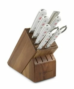 Wusthof Cutlery Wusthof Classic White 9-Piece Set | Acacia