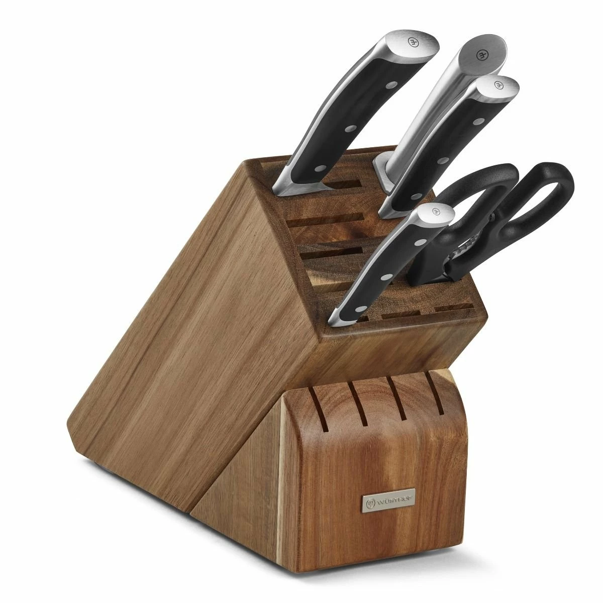 Wusthof Cutlery Wusthof Classic Ikon 6-Piece Starter Knife Block Set | Acacia 1 Wusthof Cutlery Wusthof Classic Ikon 6-Piece Starter Knife Block Set | Acacia