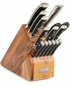 Wusthof Cutlery Wusthof Classic Ikon 15-Piece Block Set | Acacia