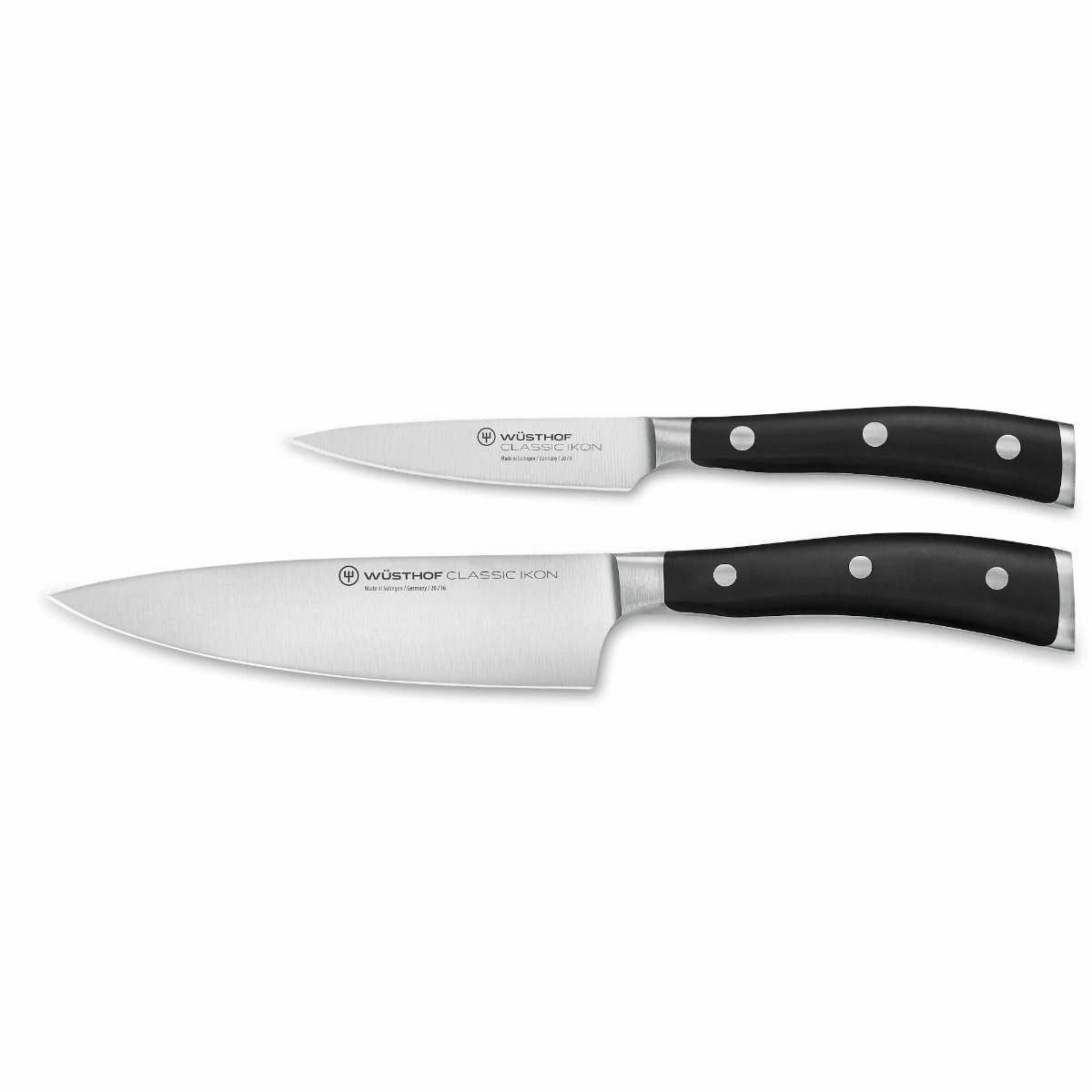 Wusthof Cutlery Wusthof Classic Ikon 2-Piece Prep Knife Set | Paring & Cook's Knives 1 Wusthof Cutlery Wusthof Classic Ikon 2-Piece Prep Knife Set | Paring & Cook's Knives