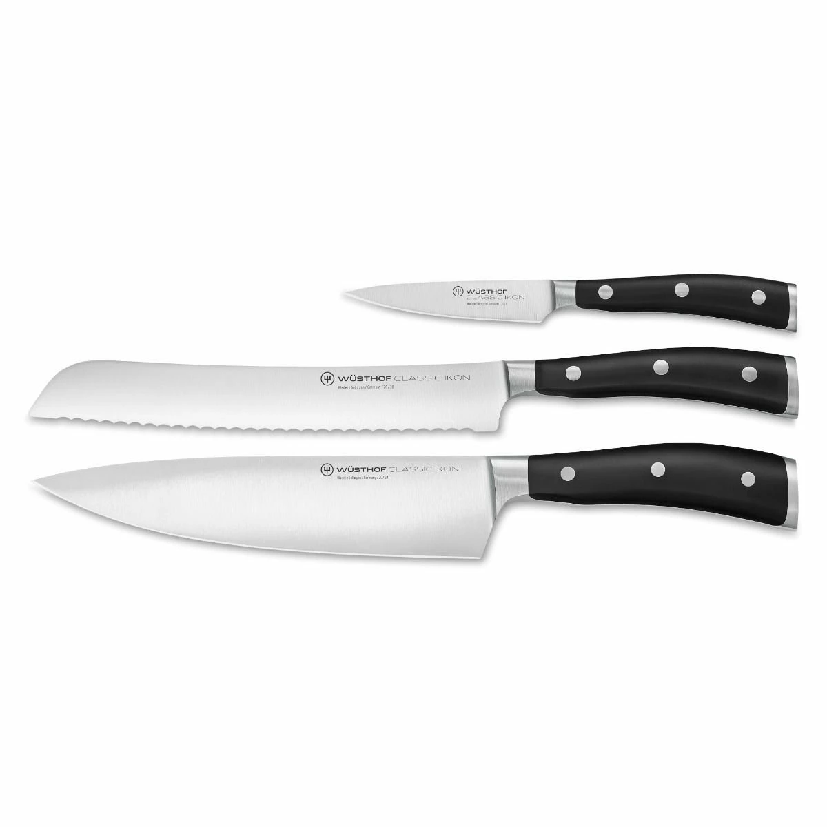 Wusthof Cutlery Wusthof Classic Ikon 3-Piece Starter Set 1 Wusthof Cutlery Wusthof Classic Ikon 3-Piece Starter Set