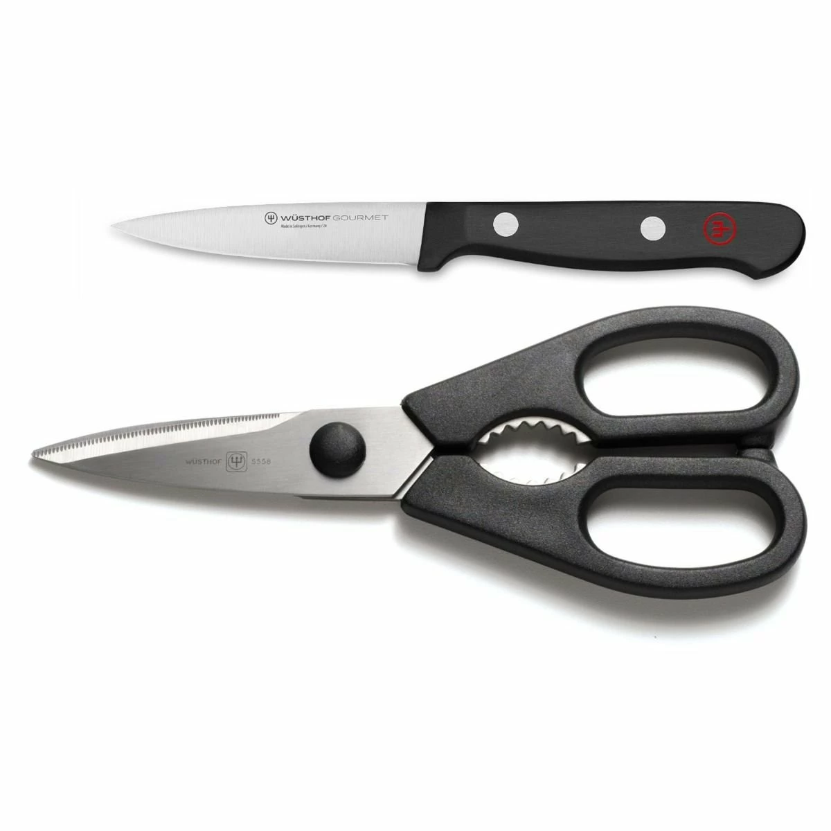 Wusthof Cutlery Wusthof Gourmet 2-Piece Shear & Paring Knife Set 1 Wusthof Cutlery Wusthof Gourmet 2-Piece Shear & Paring Knife Set