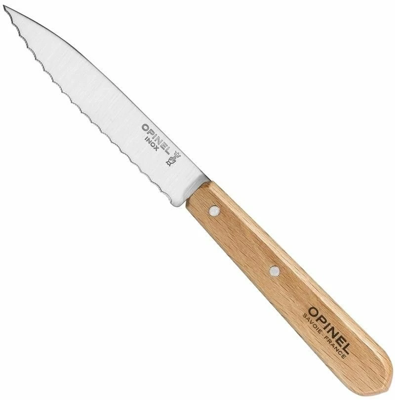 Opinel Serrated Paring Knife - No. 113 1 Opinel Serrated Paring Knife - No. 113