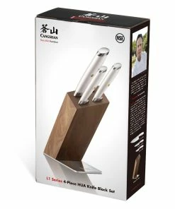 Cangshan Cutlery L1 Series 4-Piece Knife Block Set -Knife-shop 11 1