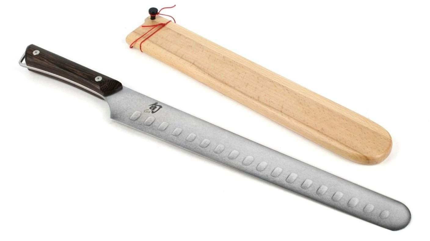 Shun Cutlery Shun Kanso Hollow Ground 12-Inch Brisket Knife 2 Shun Cutlery Shun Kanso Hollow Ground 12-Inch Brisket Knife - Image 2