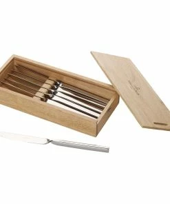 Villeroy & Boch 6-Piece Stainless Steel Pizza & Steak Knife Set | New Wave