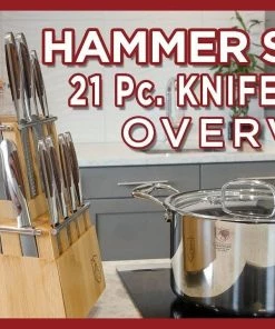 Hammer Stahl Cutlery Classic Collection 21-Piece Knife Block Set 7 Hammer Stahl Cutlery Classic Collection 21-Piece Knife Block Set -Knife-shop 146325 maxresdefault