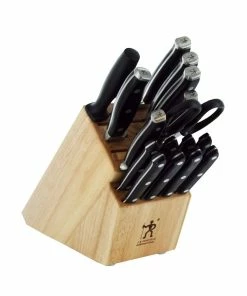 J.A. Henckels International Forged Knife Block Set - 17 Piece