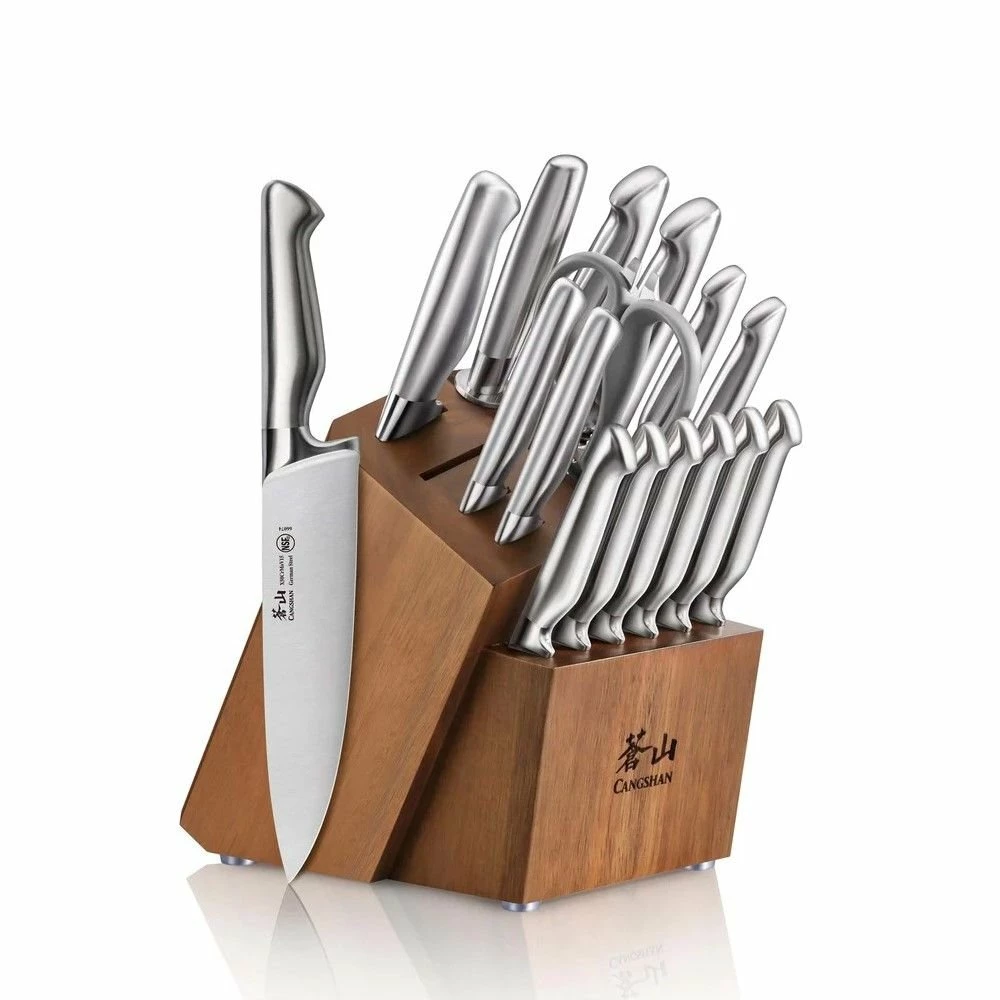 Cangshan Cutlery Sanford Series 17-Piece Knife Block Set 1 Cangshan Cutlery Sanford Series 17-Piece Knife Block Set