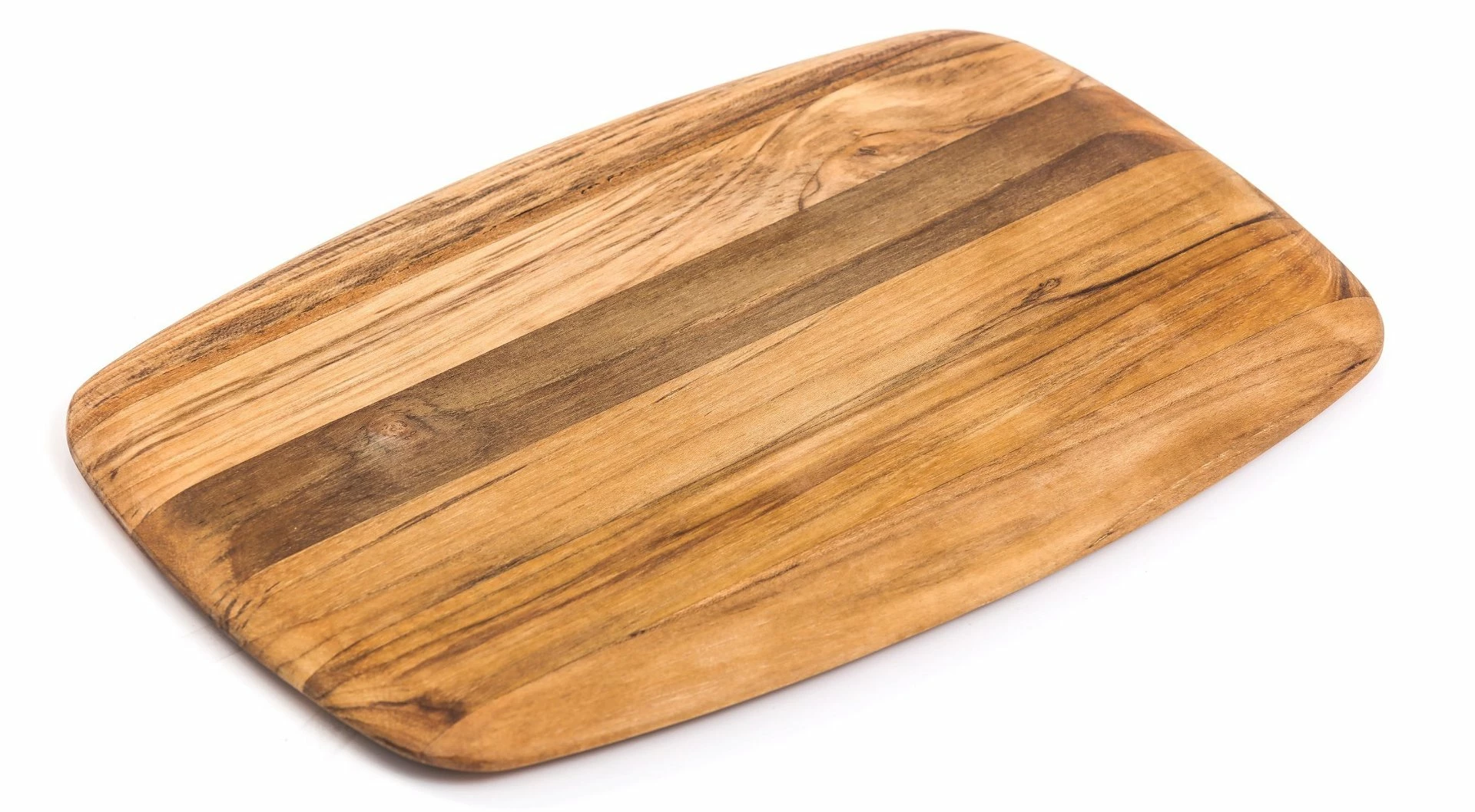 TeakHaus Edge Grain Cutting Board W/Rounded Edge (Small) | 12" X 8" X 0.55" 3 TeakHaus Edge Grain Cutting Board W/Rounded Edge (Small) | 12" X 8" X 0.55" - Image 3