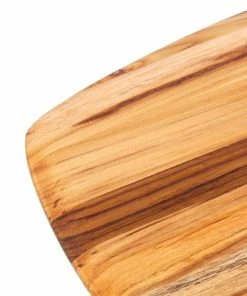 TeakHaus Edge Grain Cutting Board W/Rounded Edge (Large) | 16" X 11" X 0.55"