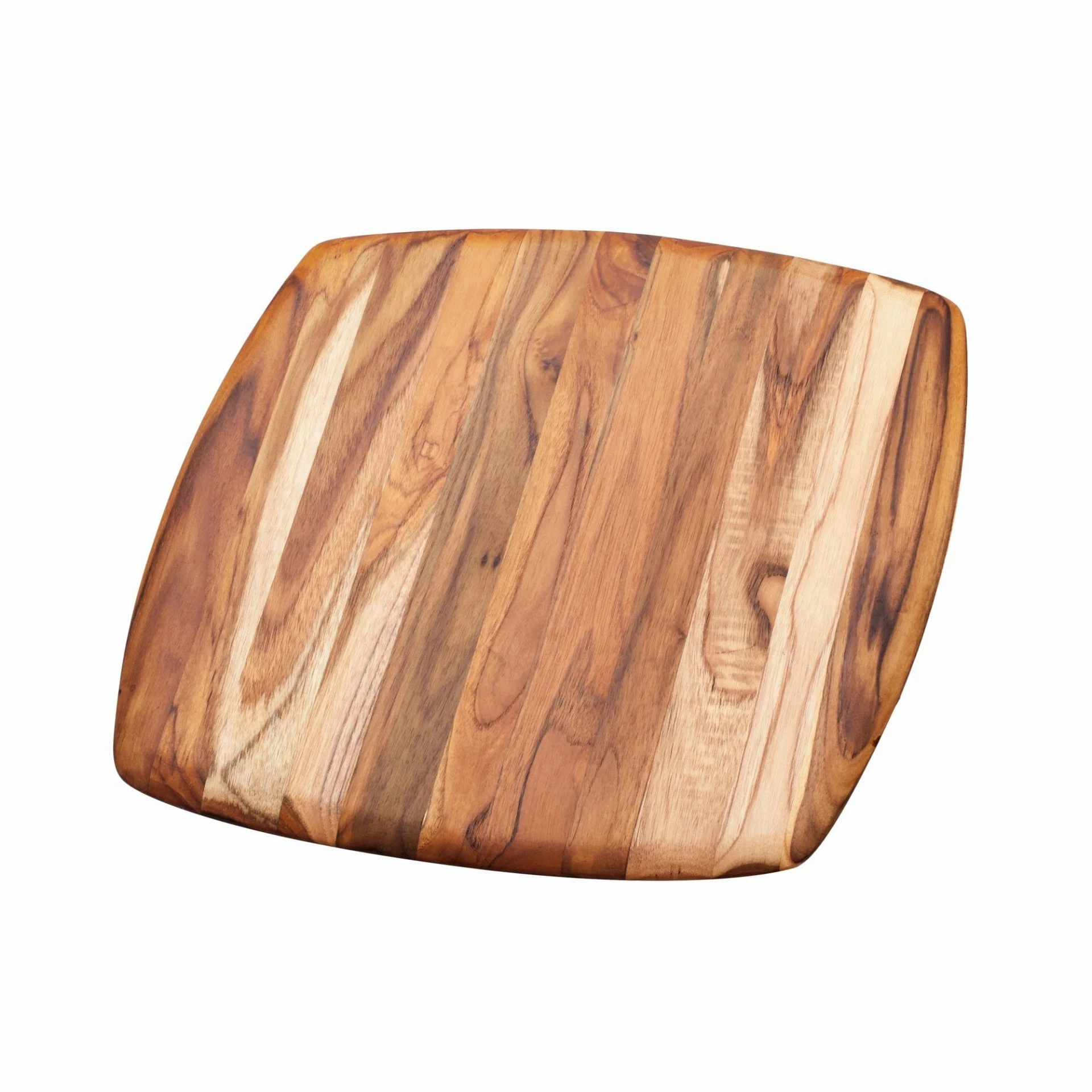 TeakHaus Square Edge Grain Cutting Board W/Rounded Edge (Small) | 12" X 12" X 0.55" 1 TeakHaus Square Edge Grain Cutting Board W/Rounded Edge (Small) | 12" X 12" X 0.55"