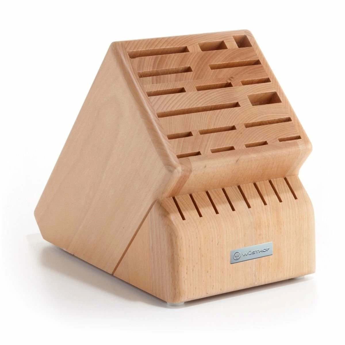 Wusthof Cutlery Wusthof 25-Slot Mega Knife Block | Natural 1 Wusthof Cutlery Wusthof 25-Slot Mega Knife Block | Natural