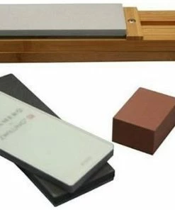 Zwilling J.A. Henckels EUROLINE By Bob Kramer 6pc Carbon Steel Sharpening Stone Kit