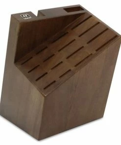 Zwilling J.A. Henckels Pro Walnut 18 Slot Slant Knife Block