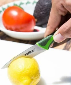 Zyliss 3.25" Paring Knife | Green 10 Zyliss 3.25" Paring Knife | Green -Knife-shop 31300 4