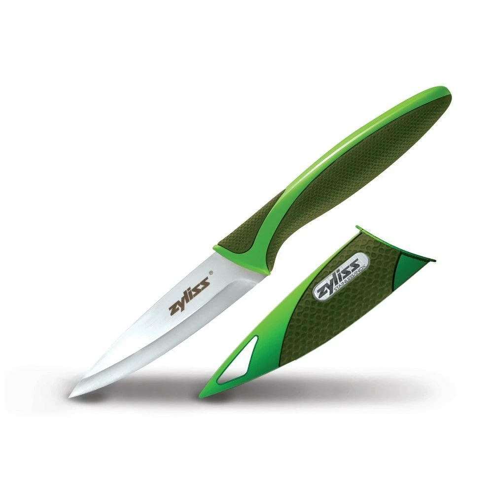 Zyliss 3.25" Paring Knife | Green 1 Zyliss 3.25" Paring Knife | Green
