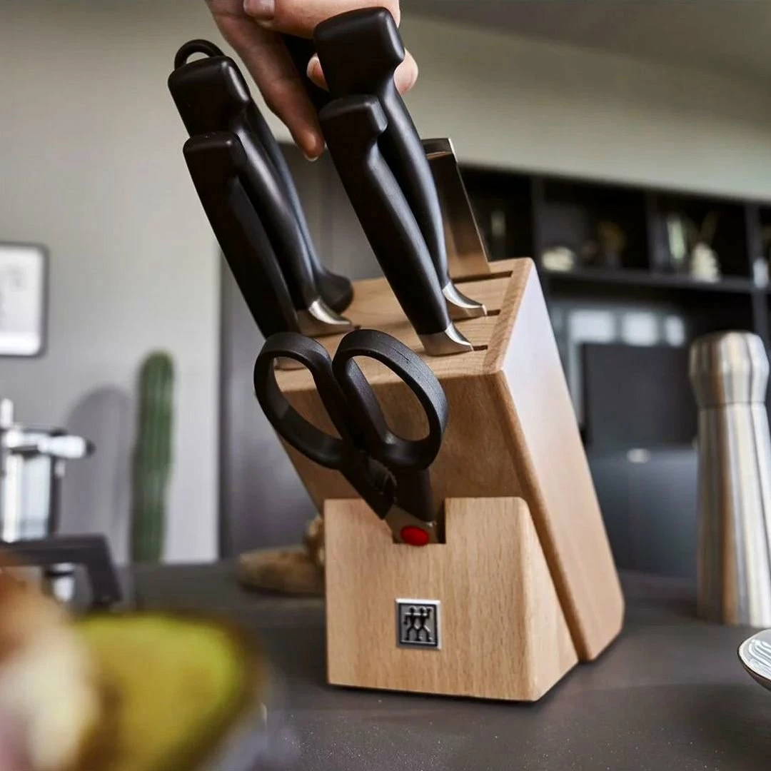 Zwilling J.A. Henckels Four Star Anniversary Knife Block Set | 8-Piece 2 Zwilling J.A. Henckels Four Star Anniversary Knife Block Set | 8-Piece - Image 2