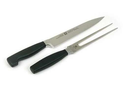 Zwilling J.A. Henckels Four Star 2pc Carving Set 1 Zwilling J.A. Henckels Four Star 2pc Carving Set