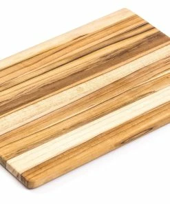 TeakHaus Edge Grain Cutting/Serving Board (Rectangle) | 13.75" X 9.5" X 0.55" -Knife-shop 403.3 essential