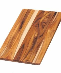 TeakHaus Edge Grain Cutting/Serving Board (Rectangle) | 13.75" X 9.5" X 0.55"