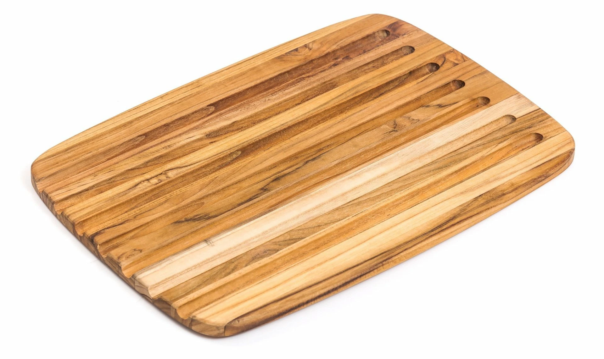 TeakHaus Edge Grain Bread Board | 16" X 11" X 0.55" 2 TeakHaus Edge Grain Bread Board | 16" X 11" X 0.55" - Image 2
