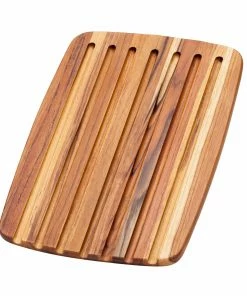 TeakHaus Edge Grain Bread Board | 16" X 11" X 0.55"