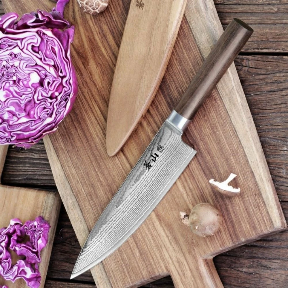 Cangshan Cutlery Haku Series 8" Chef's Knife With Sheath 3 Cangshan Cutlery Haku Series 8" Chef's Knife With Sheath - Image 3