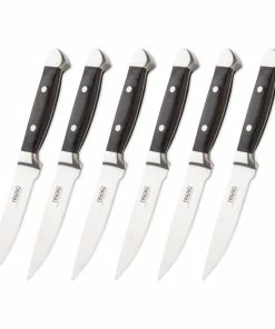 Viking 6-Piece Steak Knife Set With Box | Black -Knife-shop 613y1vlxbfl. ac sl1500