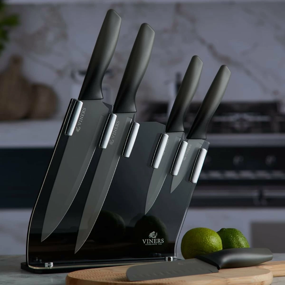 Viners Twilight Knife Block Set | 6-Piece 2 Viners Twilight Knife Block Set | 6-Piece - Image 2