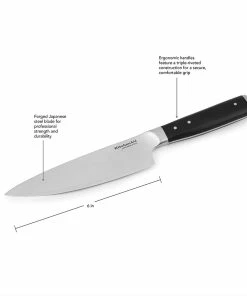 KitchenAid Non-Electrics KitchenAid Gourmet Forged 6" Chef's Knife With Sheath 6 KitchenAid Non-Electrics KitchenAid Gourmet Forged 6" Chef's Knife With Sheath -Knife-shop 61eoezy73as. ac sl1500