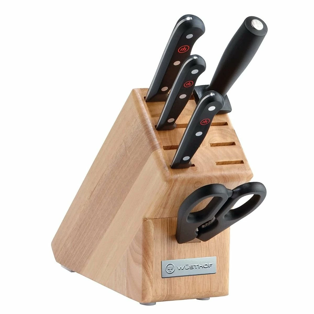 Wusthof Cutlery Wusthof Gourmet 6-Piece Starter Knife Block Set | Natural 1 Wusthof Cutlery Wusthof Gourmet 6-Piece Starter Knife Block Set | Natural