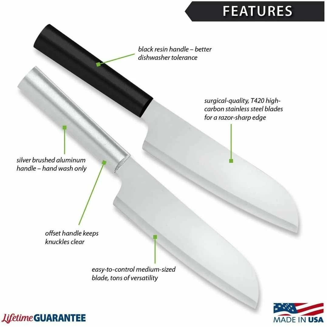 Rada Cutlery Cook's Knife | Black 2 Rada Cutlery Cook's Knife | Black - Image 2