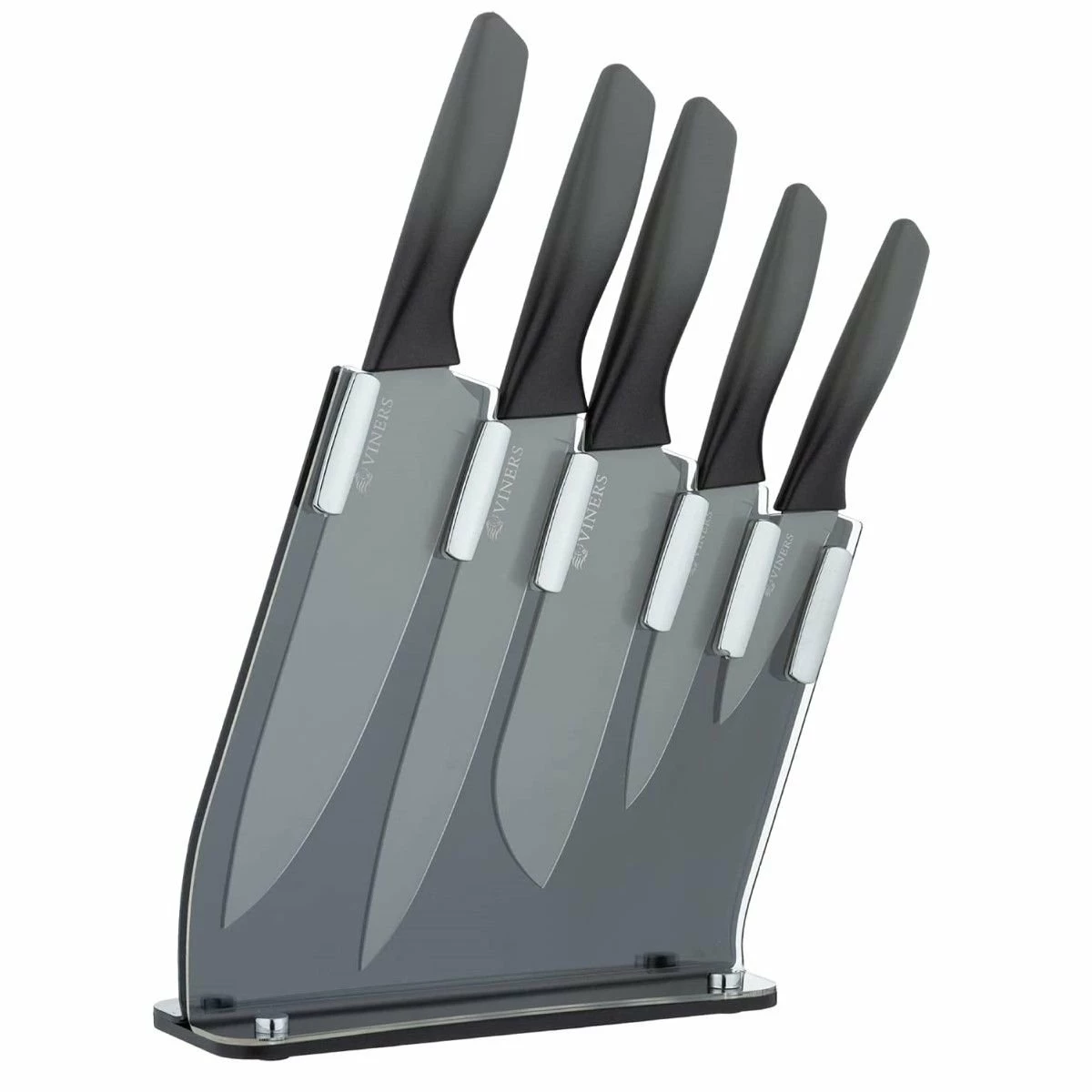 Viners Twilight Knife Block Set | 6-Piece 1 Viners Twilight Knife Block Set | 6-Piece