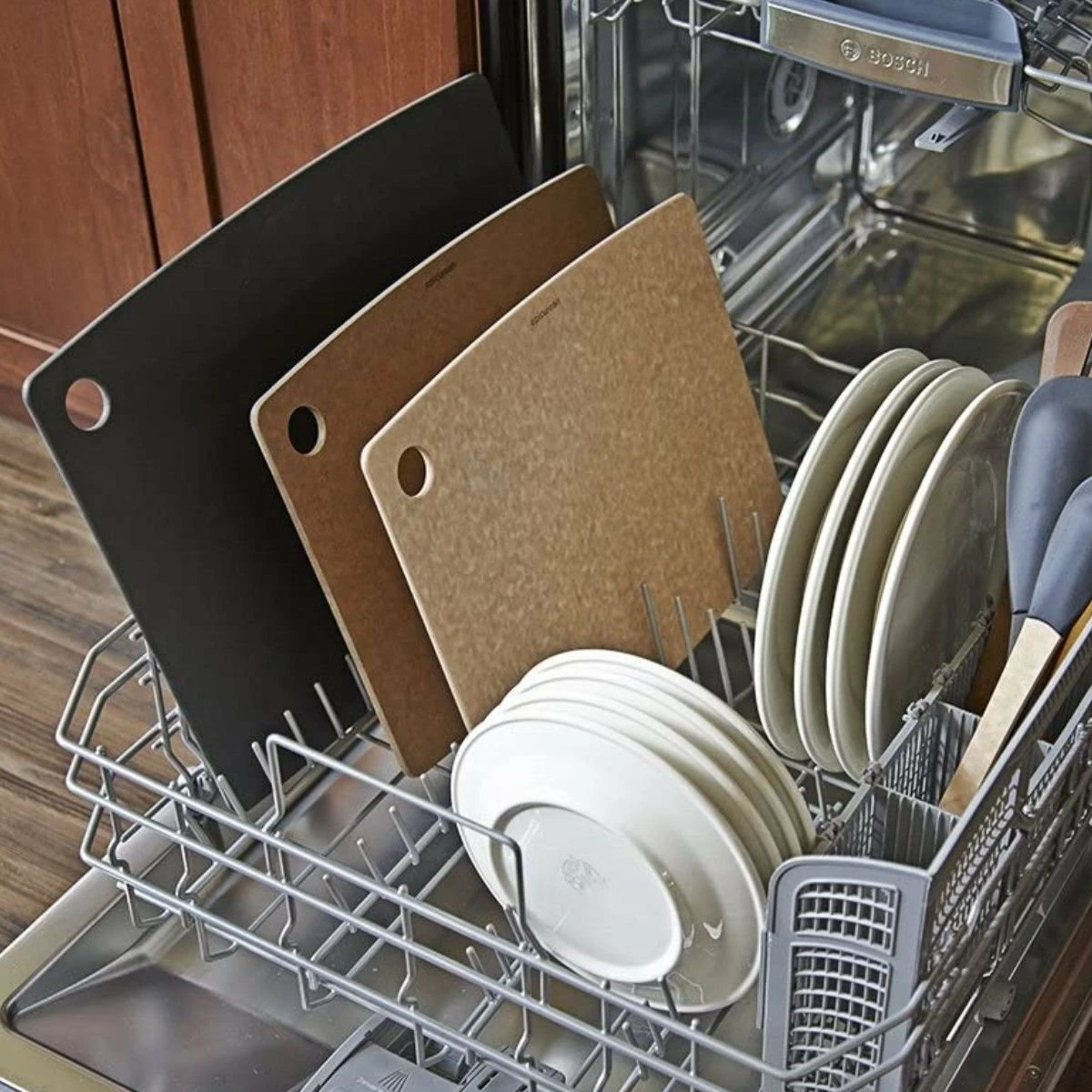 Epicurean Kitchen Series 17.5" × 13" Cutting Board | Slate 3 Epicurean Kitchen Series 17.5" × 13" Cutting Board | Slate - Image 3