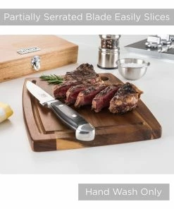 Viking 6-Piece Steak Knife Set With Box | Black -Knife-shop 711mkifsaql. ac sl1500