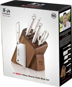 Cangshan Cutlery L1 Series 7-Piece Knife Block Set -Knife-shop 71g1k6uozol. ac sl1500