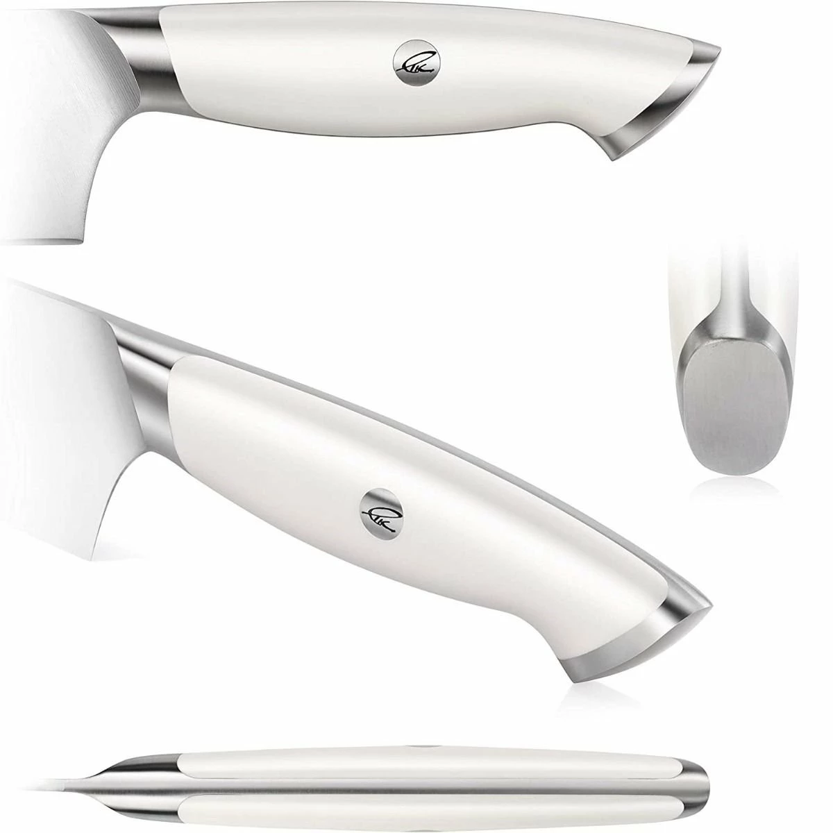 Cangshan Cutlery Thomas Keller Signature White Collection TAI 3-Piece Knife Block Set 3 Cangshan Cutlery Thomas Keller Signature White Collection TAI 3-Piece Knife Block Set - Image 3