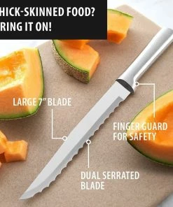 Rada Cutlery Serrated Slicer | Silver 9 Rada Cutlery Serrated Slicer | Silver -Knife-shop 71v07wu8jrl. ac sl1100
