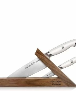 Knife-shop 7 Cangshan Cutlery Thomas Keller Signature White Collection TAI 3-Piece Knife Block Set