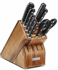 Wusthof Cutlery Wusthof Classic 11-Piece Knife Block Set | Acacia